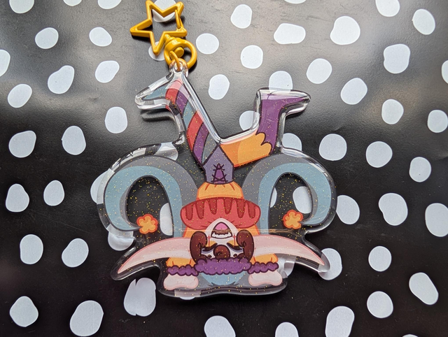 Eulalie the Great - Cartwheel keychain 