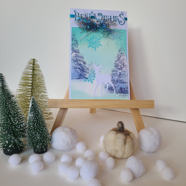 Carte de Noël - Best wishes