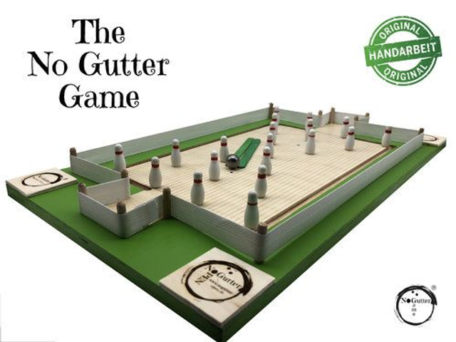 No Gutter Game - Handgefertigt