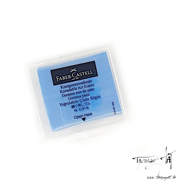 FABER CASTELL - GOMME MALLEABLE MIE DE PAIN BLEU - FB035003