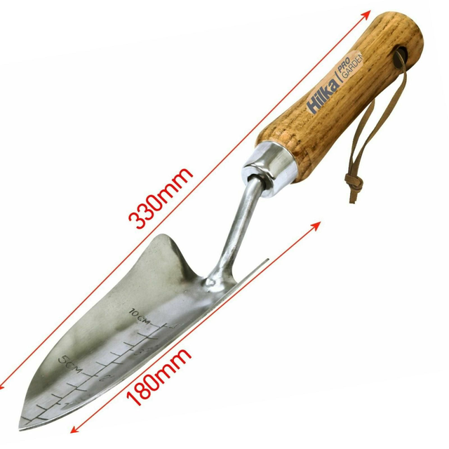 HILKA Stainless Steel Hand Garden Tools Potting and Cultivating Transplanter