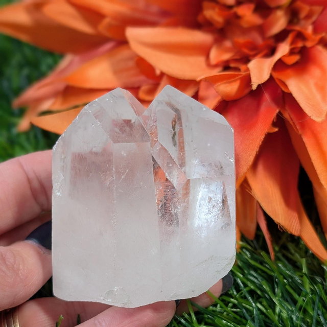 Brazilian Clear Quartz Twin