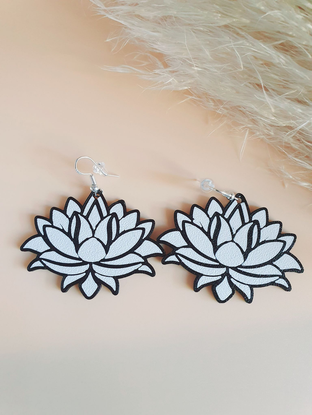Boucles d'oreille Zen - Lotus