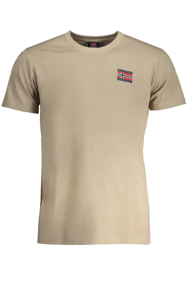 NORWAY 1963 T-SHIRT MANICHE CORTE UOMO BEIGE