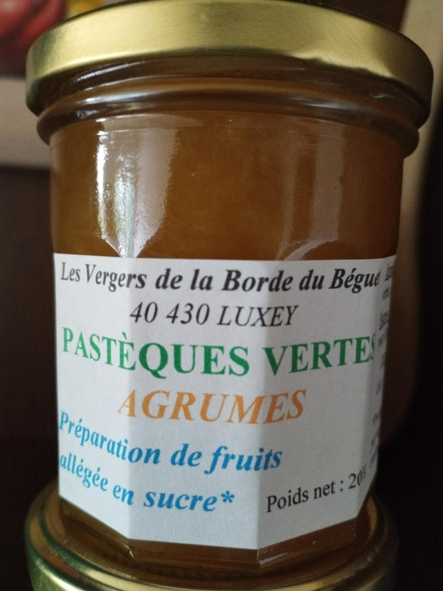 Pastèques vertes - Agrumes (p. allégées)