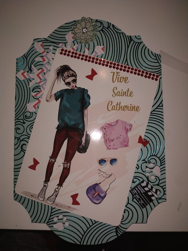 Carte  Sainte Catherine &quot; A