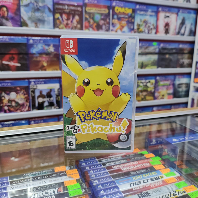 Pokemon lets go Pikachu! Usado