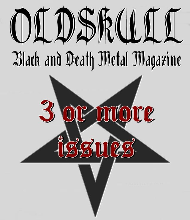 OLDSKULL MAGAZINE 3 or more issues