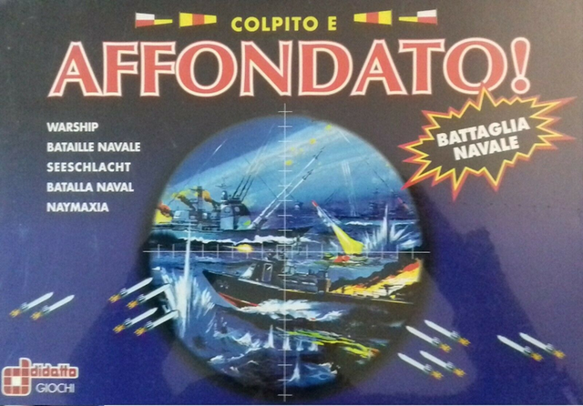 Gioco da tavolo: COLPITO E AFFONDATO (Battaglia Navale) - produttore Didatto Giochi 