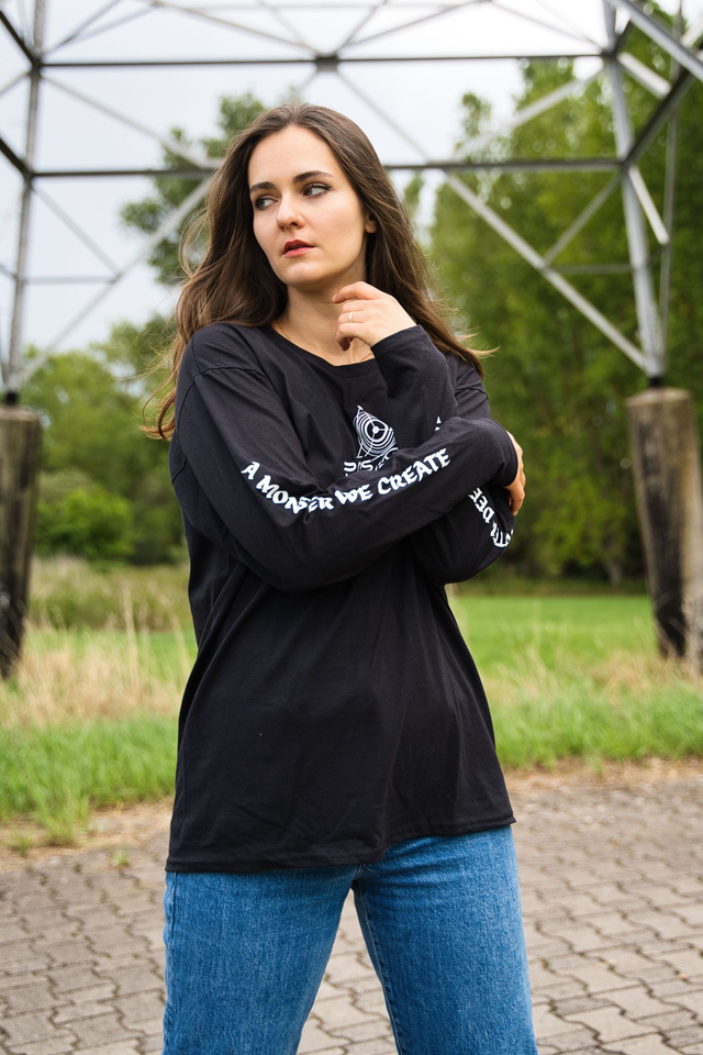 Longsleeve - „Insomnia“ Black White 