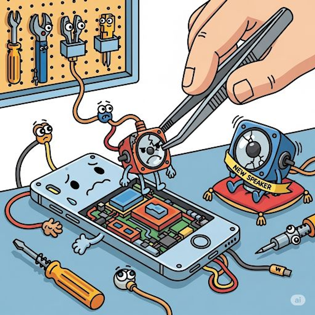 4. Remplacement Haut-Parleur Interne Samsung Galaxy Note