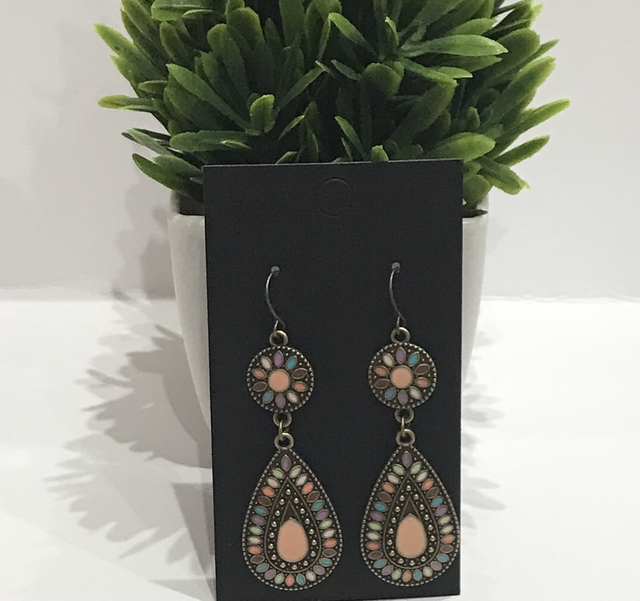 Mix Colour Dangling Earrings- MDE02