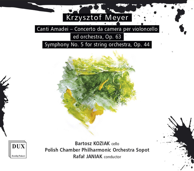 Meyer CONCERTO DA CAMERA PER VIOLONCELLO ED ORCH., SYMPHONY NO. 5 CD