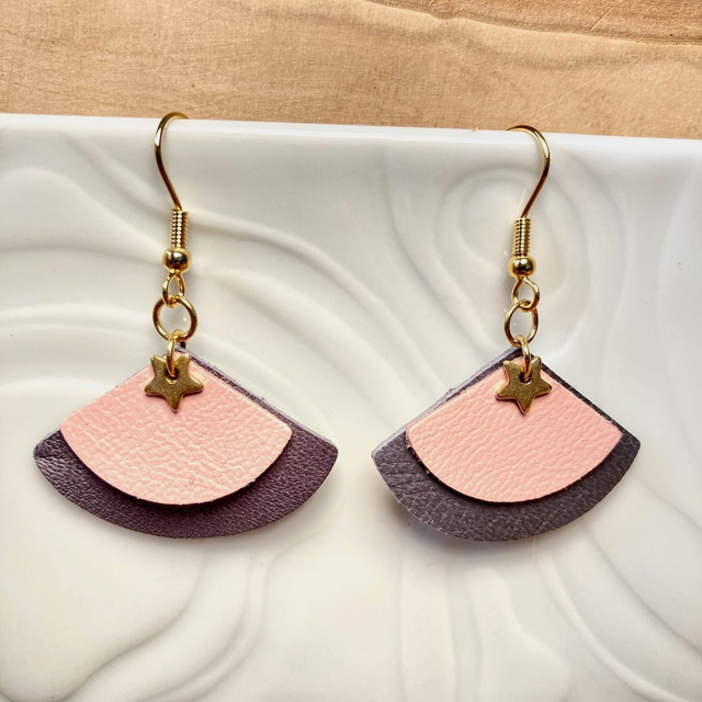 Boucles d'oreilles EVENTAIL