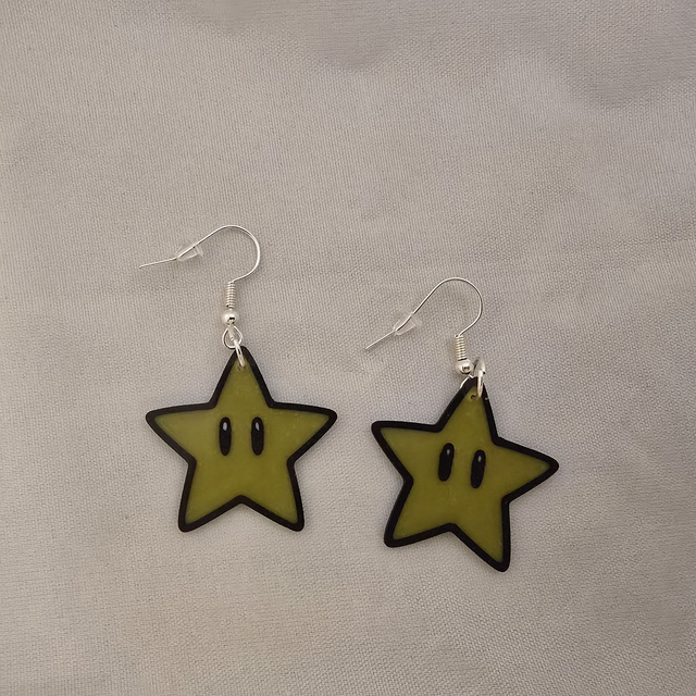 Boucles d'oreilles étoiles