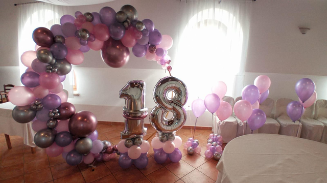 Scenografia con numeri