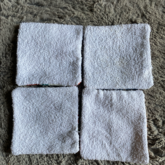 Lingettes lavables (Lot de 4)