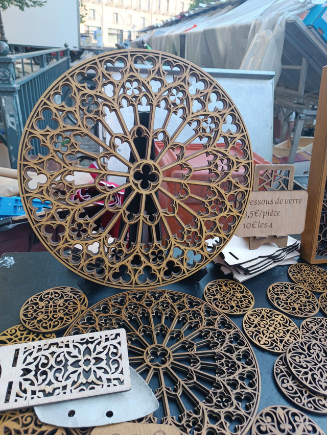 Rosace Notre Dame de Paris 