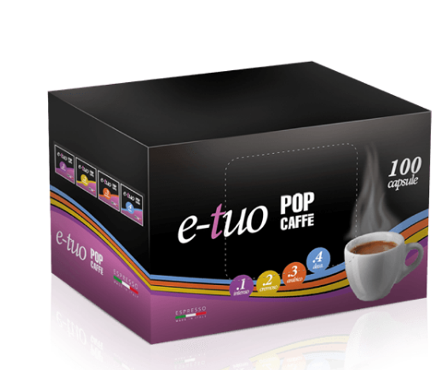 Capsule E-Tuo Miscela Intenso 100pz