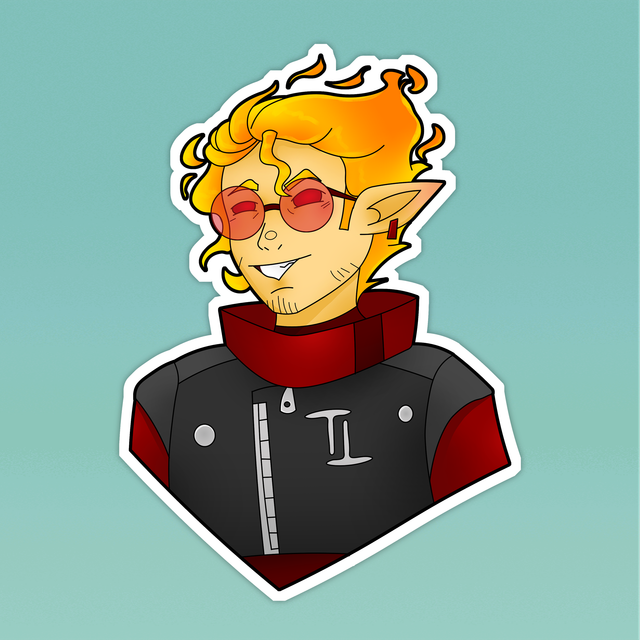 Hermitcraft Tango Vinyl Sticker