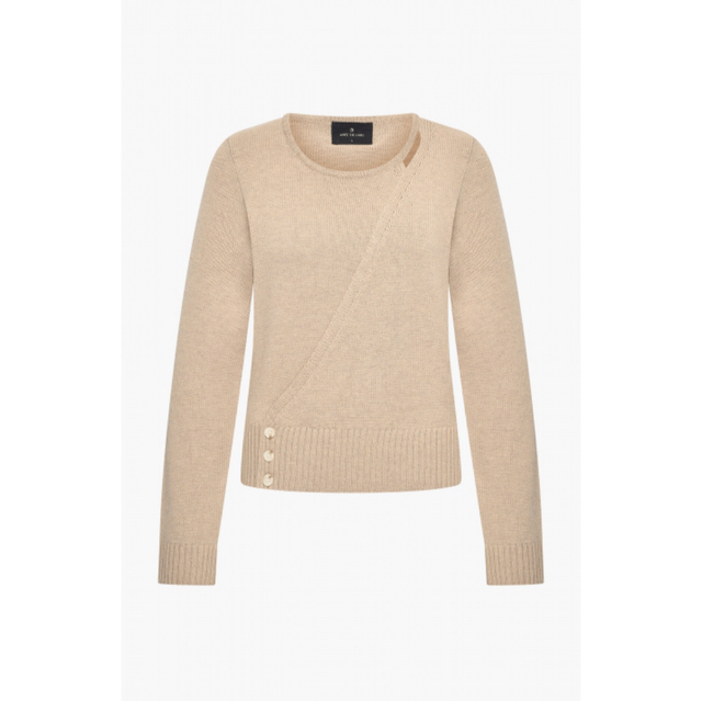 CalistaA5 Knitted sweater Sand