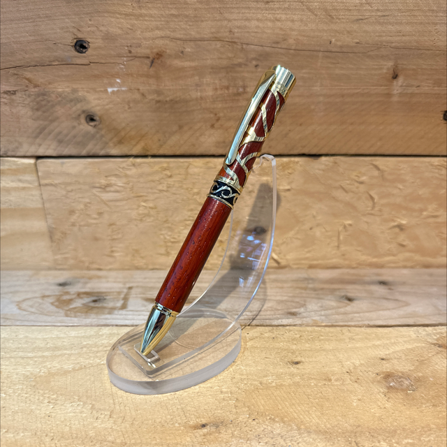 African Padauk Fantasy Twist Pen 