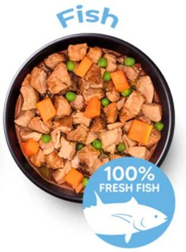 Ragoût de poisson / FreshHome - 9 bols x 280 Grs = 2.520 Kg - Arquivet / ARQ1404
