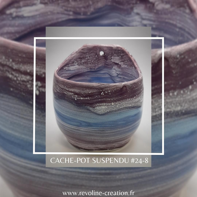 Cache-pot à suspendre #24-8