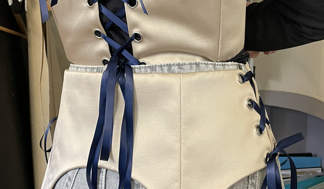 Empiècement Aube Satinée