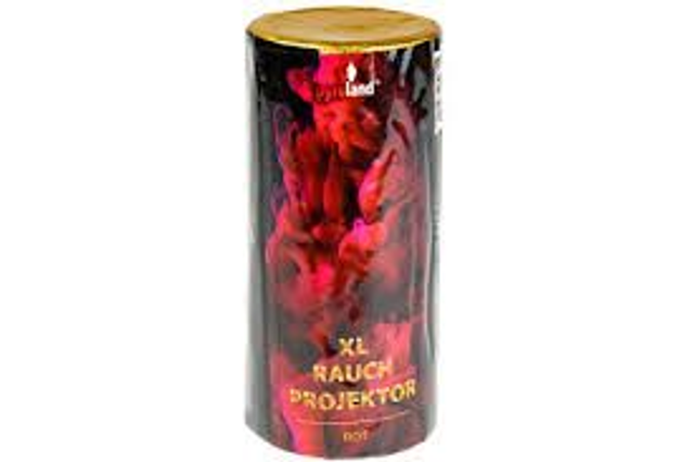 XL Rauchprojektor rot