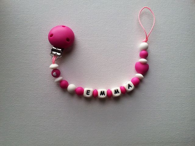 Attache Tétine silicone