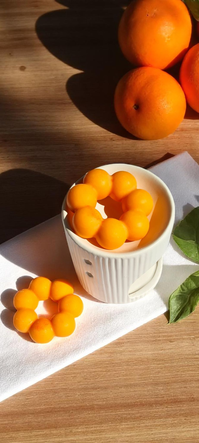 🍊 Fondants Parfumé – Mandarine 🍊À casser & à faire fondre