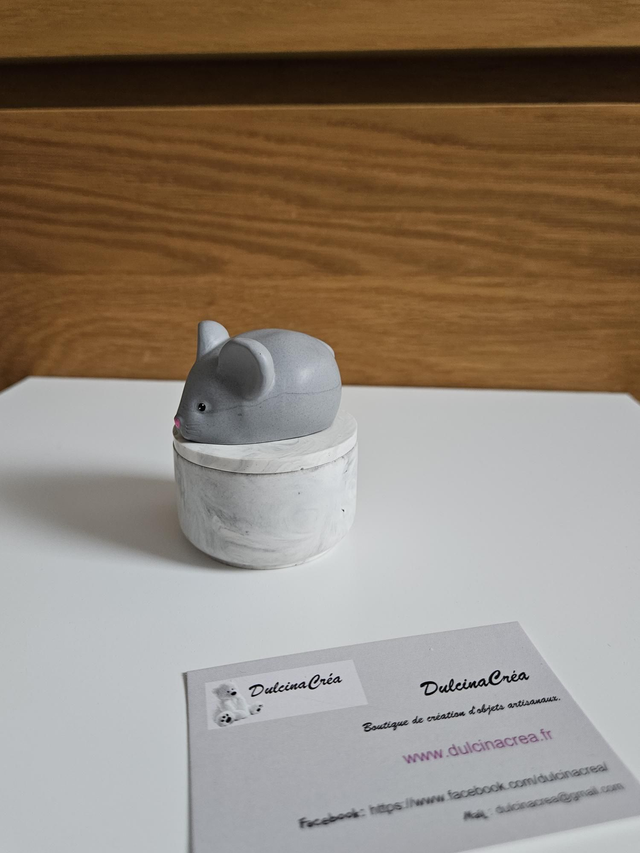 Boite à dent marbrée