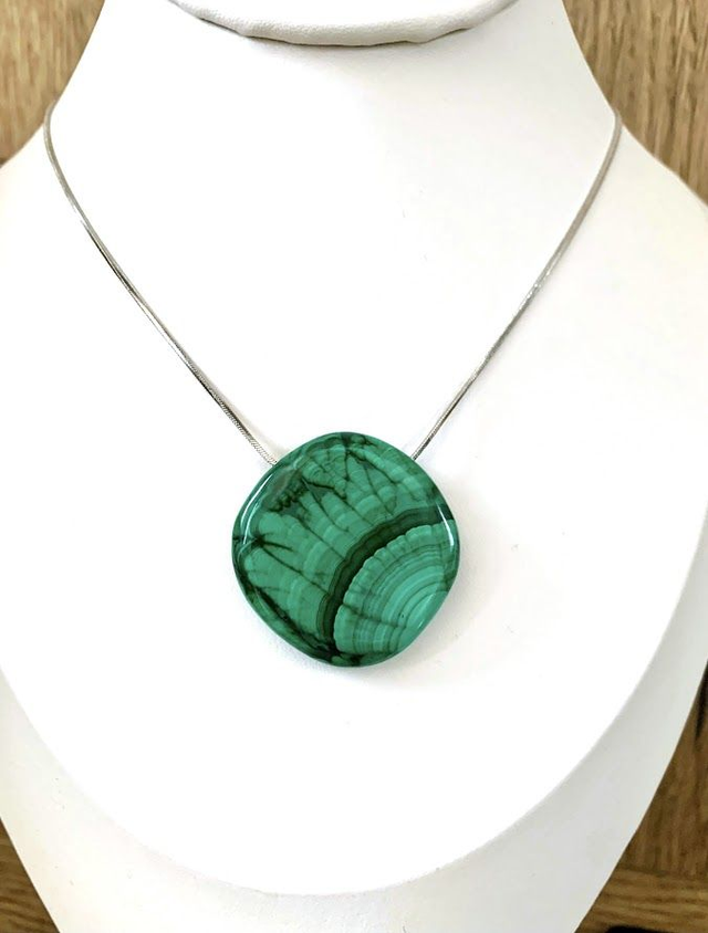 Collier Malachite