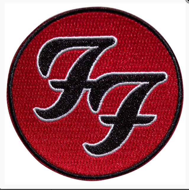FOO FIGHTERS STANDARD PATCH: FF LOGO