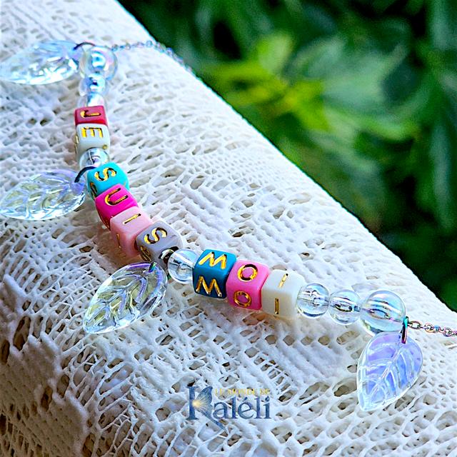 Collier "Je suis moi"