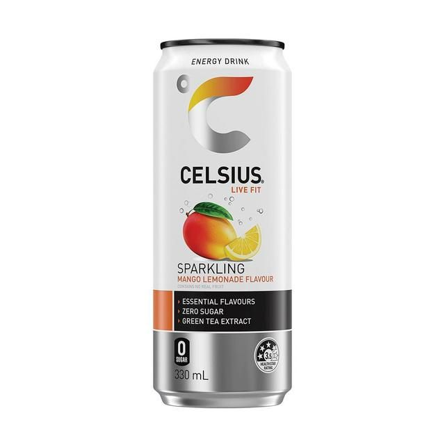 Celsius 330ml Mango Lemonade - Sku 39844 (x 24 Units)