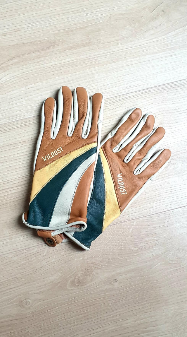 Gants - STRIPES CAMEL 