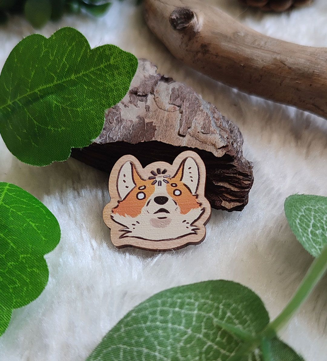 Pin's Corgi Erreur Système