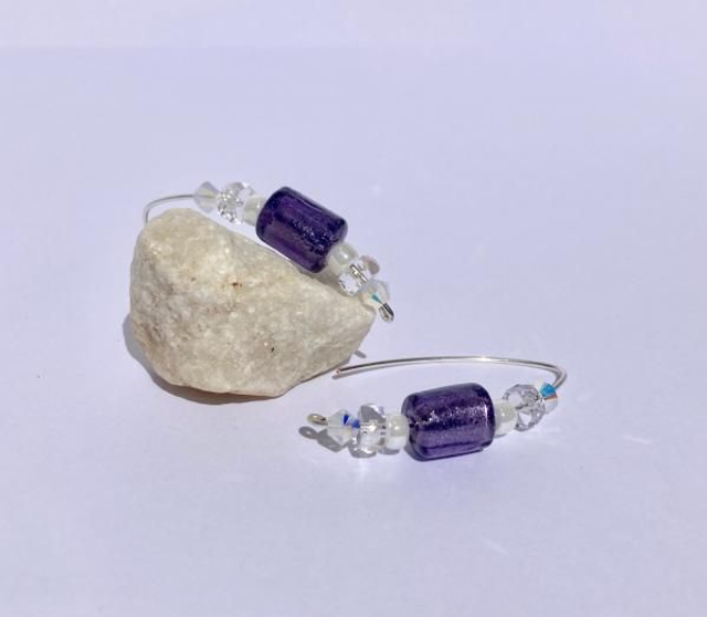 Boucles d'Oreille - Purple 