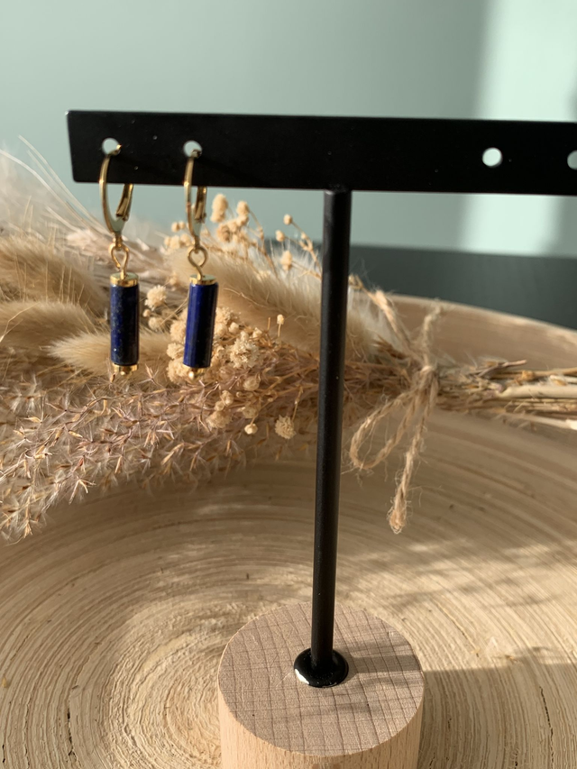 Boucles d'oreilles Auréline Lapi Lazuli