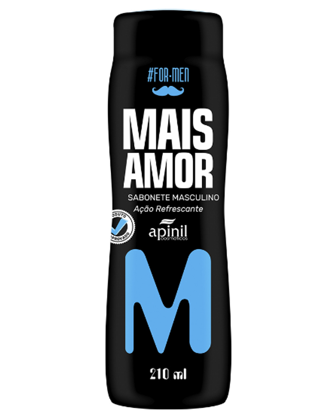 SABONETE MASCULINO MAIS AMOR 210ML