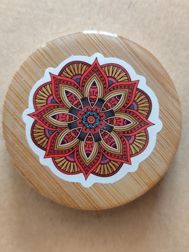 Décapsuleur mandala magnétique frigo
