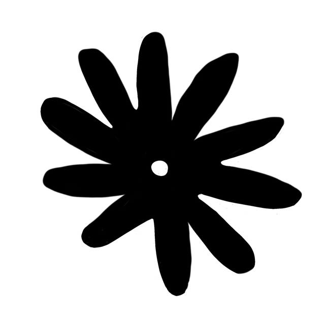 Mini Stempel Wiesenblüemli gefüllt