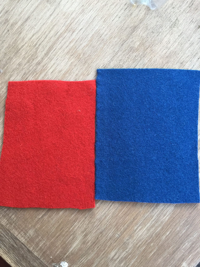 Metervare - Uld i himmel blå