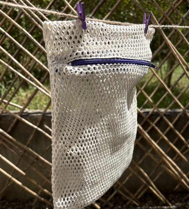Sac pour le lavage des peluches - filet à linge en coton bio