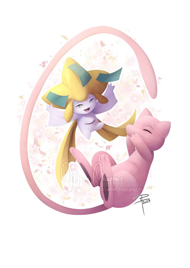 Mew &amp; Jirachi