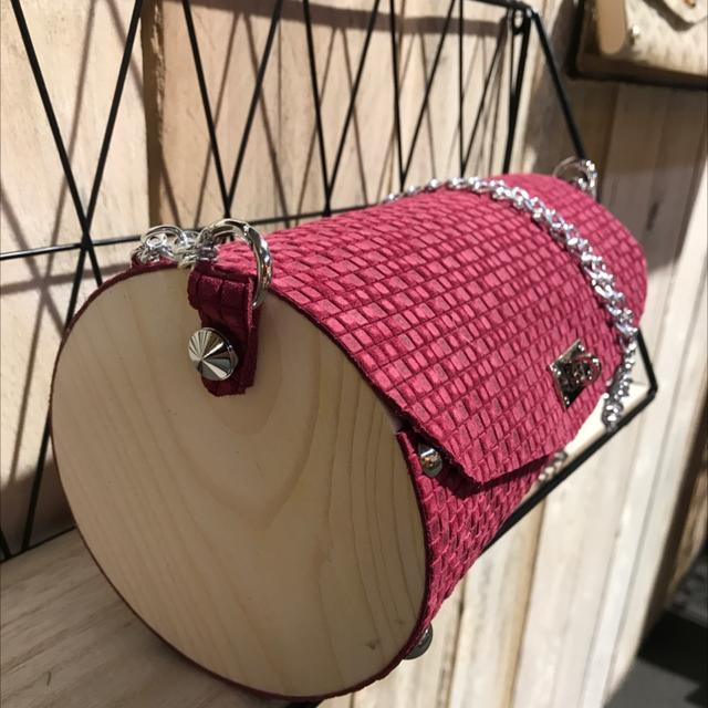 « TOKYO » Framboise imprimé Damier