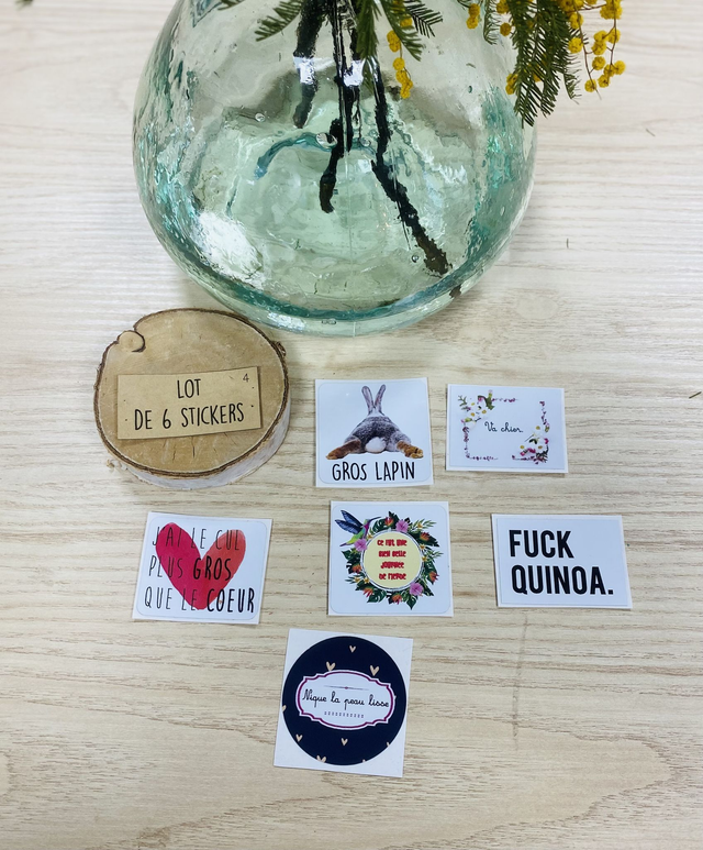 Lot stickers 4