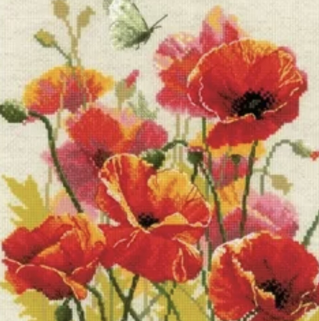 RIOLIS Colour of Flame Counted Cross Stitch Kit